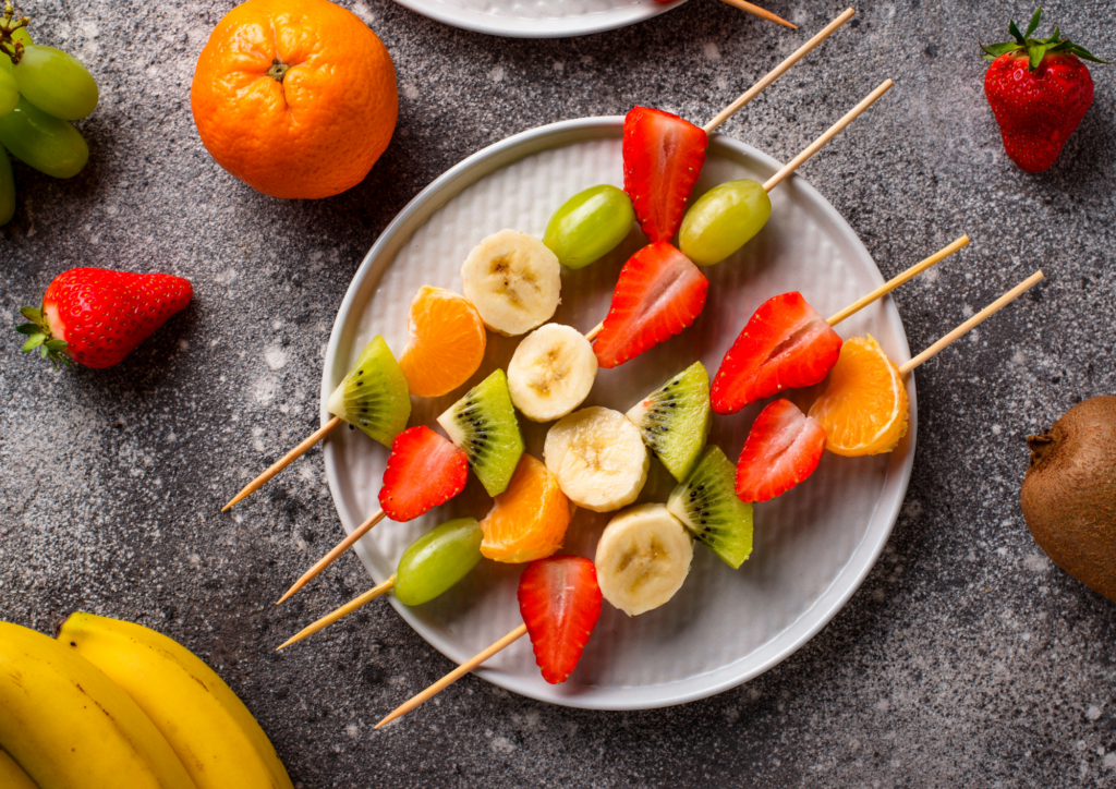 fruit kebobs