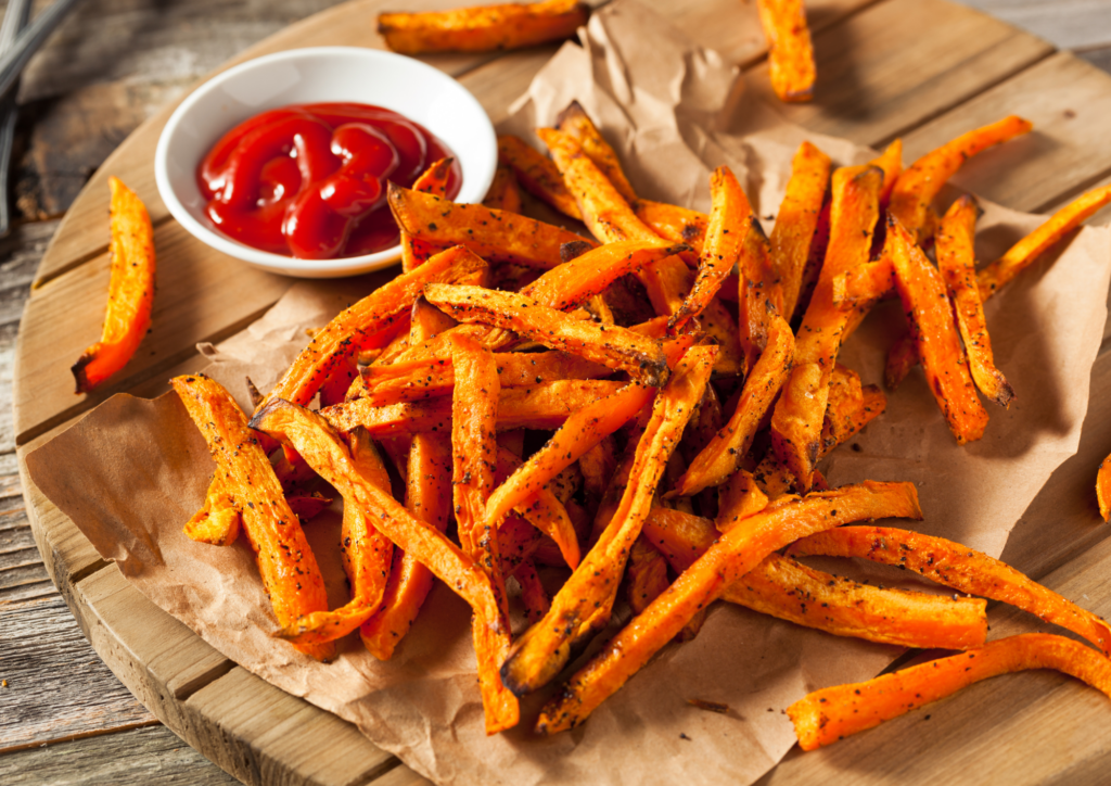 air fryer sweet potatoes