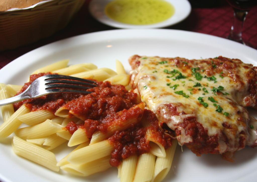 Air-Fried Chicken Parmesan