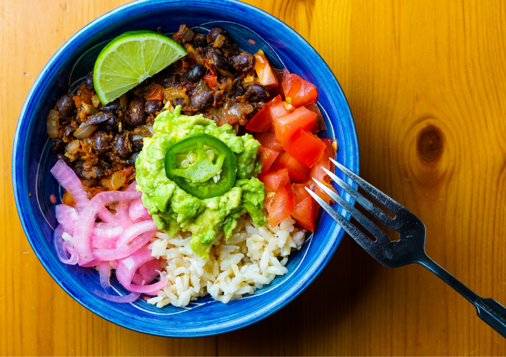 bean burrito bowl